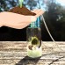Glow In The Dark Marimo Moss Ball Necklace Live Terrarium Necklace Wearable Plant Necklace Plant Fashion Accessories, Handmade wearable live Marimo Moss necklace.., By Micro Landscape Design   